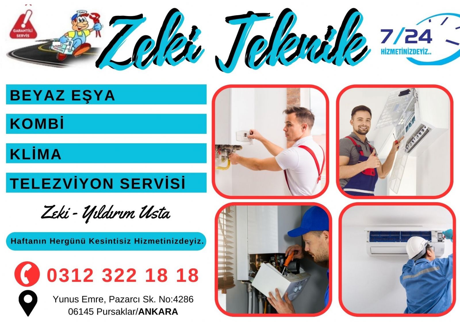 Pursaklar Kombi Tamircisi